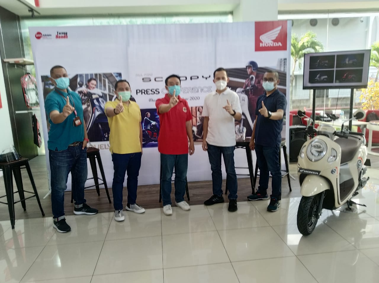 DAW Perkenalkan All New Honda Scoopy Generasi Terbaru Secara Virtual